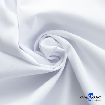 Ткань сорочечная  Вита 80% пэ/20% хл, 115 гр/м, шир. 150 см - белый - купить в Омске. Цена 170.90 руб.