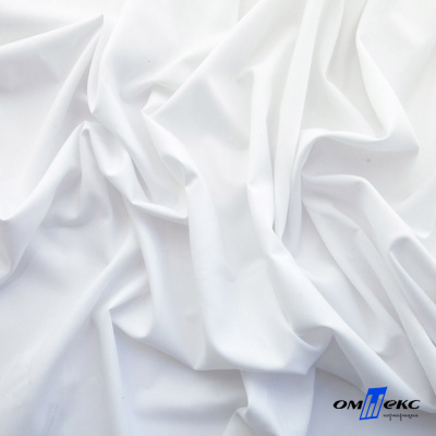 Ткань сорочечная Темза, 80%полиэстр 20%вискоза, 120 г/м2 ш.150 см, цв.белый - купить в Омске. Цена 272.69 руб.