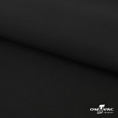 Ткань костюмная "Микела", 96%P 4%S, 255 г/м2 ш.150 см, цв-черный #1 - купить в Омске. Цена 348.93 руб.