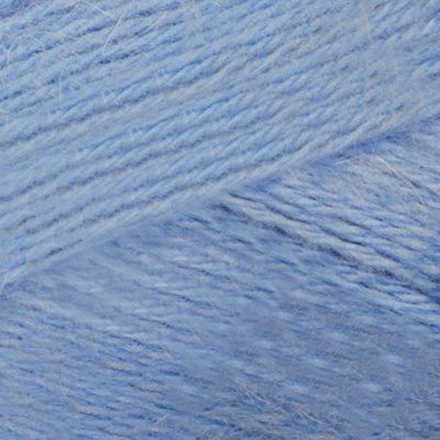 Пряжа "Ангара", 35% шерсть 15%кроссбред, 50% акрил, 100гр, 250м, цв.015-голубой - купить в Омске. Цена: 203.49 руб.