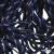 Шнурки #107-19, круглые 130 см, двухцветные цв.тём.синий/белый - купить в Омске. Цена: 22.14 руб.