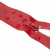 Молния водонепроницаемая PVC Т-7, 90 см, разъемная, цвет (820) красный - купить в Омске. Цена: 61.18 руб.