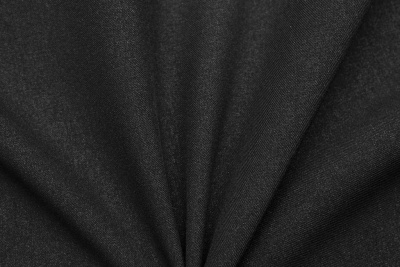 Ткань костюмная 24880 2022, 220 гр/м2, шир.150см, цвет чёрный - купить в Омске. Цена 446.45 руб.