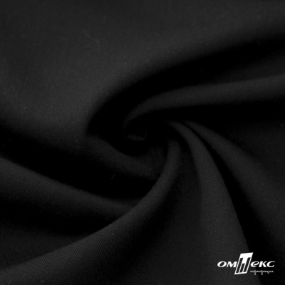 Ткань костюмная "Эльза" 80% P, 16% R, 4% S, 160 г/м2, шир.150 см, цв-черный #1 - купить в Омске. Цена 332.71 руб.