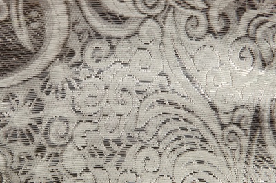 Ткань костюмная жаккард №10, 140 гр/м2, шир.150см, цвет св.серебро - купить в Омске. Цена 383.29 руб.