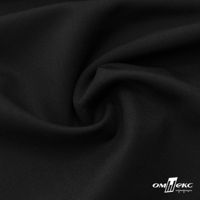 Ткань костюмная "Турин" 80% P, 16% R, 4% S, 230 г/м2, шир.150 см, цв-черный #1 - купить в Омске. Цена 439.57 руб.