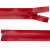 Молния водонепроницаемая PVC Т-7, 60 см, разъемная, цвет (820) красный - купить в Омске. Цена: 49.39 руб.