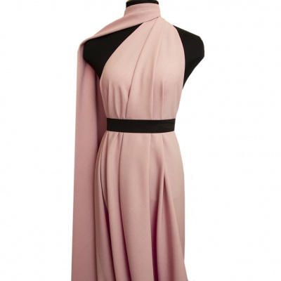 Ткань костюмная габардин "Меланж" 6116А, 172 гр/м2, шир.150см, цвет розовая пудра - купить в Омске. Цена 296.19 руб.