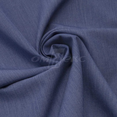 Ткань костюмная "Меган", 78%P 18%R 4%S, 205 г/м2 ш.150 см, цв-джинс (Jeans) - купить в Омске. Цена 392.32 руб.