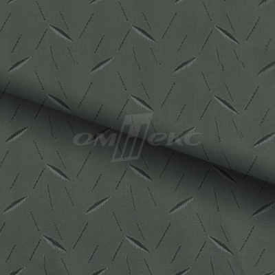 Ткань подкладочная жаккард Р14076-1, 18-5203, 85 г/м2, шир. 150 см, 230T темно-серый - купить в Омске. Цена 166.45 руб.