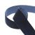 Лента бархатная нейлон, шир.25 мм, (упак. 45,7м), цв.180-т.синий - купить в Омске. Цена: 800.84 руб.