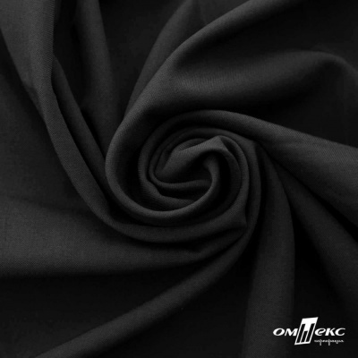 Ткань костюмная Зара, 92%P 8%S, BLACK, 200 г/м2, шир.150 см - купить в Омске. Цена 325.28 руб.