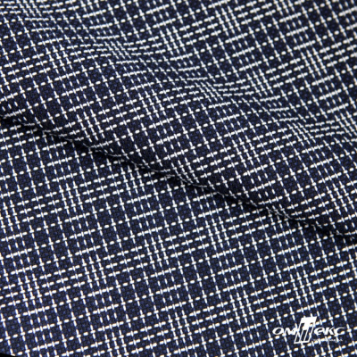 Ткань костюмная "Гарсия" 80% P, 18% R, 2% S, 335 г/м2, шир.150 см, Цвет т.синий  - купить в Омске. Цена 669.66 руб.
