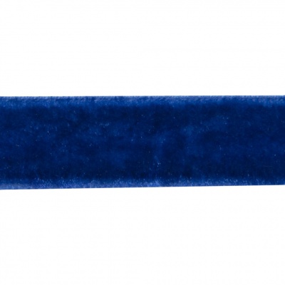 Лента бархатная нейлон, шир.12 мм, (упак. 45,7м), цв.74-василек - купить в Омске. Цена: 392 руб.