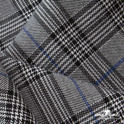 Ткань костюмная "Клер" 80% P, 16% R, 4% S, 200 г/м2, шир.150 см,#3 цв-серый/синий - купить в Омске. Цена 412.02 руб.