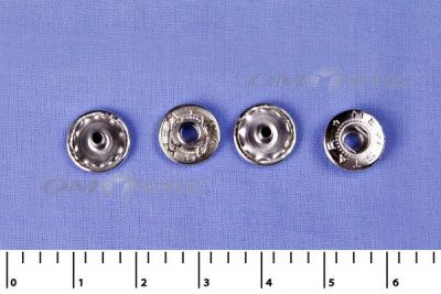 Кнопки металл Ф-12,5 (1440 +/-20 шт) "альфа" никель с рисунком - купить в Омске. Цена: 2 853.69 руб.