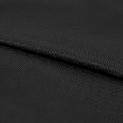 Ткань подкладочная Таффета, 48 гр/м2, шир.150см, цвет чёрный - купить в Омске. Цена 54.64 руб.