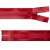 Молния водонепроницаемая PVC Т-7, 20 см, неразъемная, цвет (820)-красный - купить в Омске. Цена: 21.56 руб.