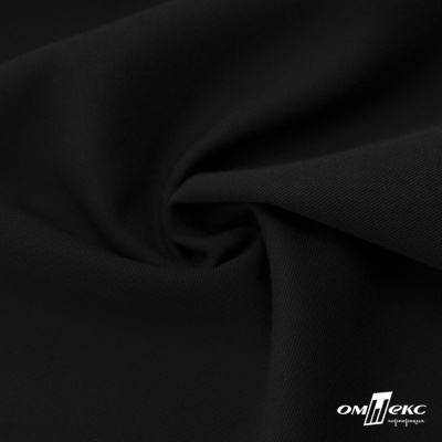 Ткань костюмная "Прато" 80% P, 16% R, 4% S, 230 г/м2, шир.150 см, черный - купить в Омске. Цена 470.17 руб.