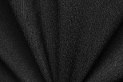 Ткань костюмная 21699 1144/1178, 236 гр/м2, шир.150см, цвет чёрный - купить в Омске. Цена 455.40 руб.