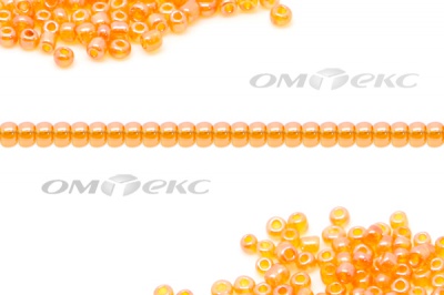 Бисер (TL) 11/0 ( упак.100 гр) цв.109В - оранжевый - купить в Омске. Цена: 44.80 руб.