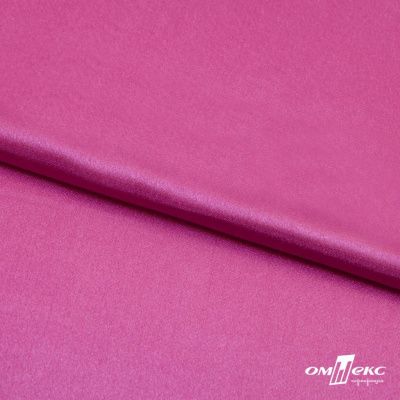 Поли креп-сатин 17-2627, 125 (+/-5) гр/м2, шир.150см, цвет розовый - купить в Омске. Цена 155.57 руб.