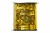 Пайетки "ОмТекс" на нитях, SILVER SHINING, 6 мм F / упак.91+/-1м, цв. 48 - золото - купить в Омске. Цена: 356.19 руб.