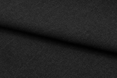Ткань костюмная 21699 1144/1178, 236 гр/м2, шир.150см, цвет чёрный - купить в Омске. Цена 455.40 руб.