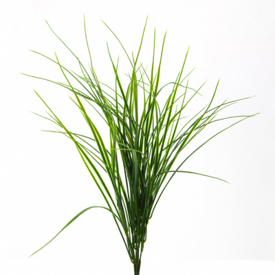 Трава искусственная -3, шт (осока 50 см/8 см  5 листов)				 - купить в Омске. Цена: 124.17 руб.