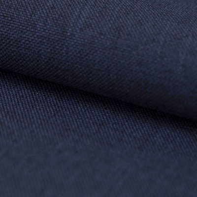 Ткань костюмная габардин "Меланж" 6095B, 172 гр/м2, шир.150см, цвет т.синий/Navy - купить в Омске. Цена 287.10 руб.