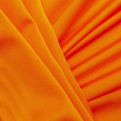 Бифлекс плотный col.716, 210 гр/м2, шир.150см, цвет оранжевый - купить в Омске. Цена 653.26 руб.