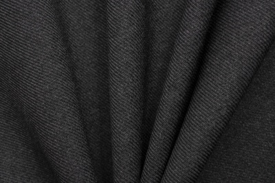 Ткань костюмная 25505 2003, 265 гр/м2, шир.150см, цвет т.серый - купить в Омске. Цена 418.73 руб.